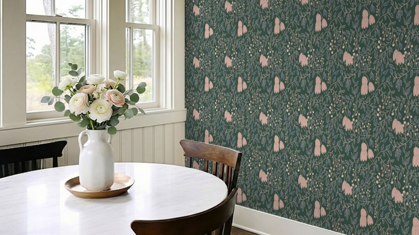 Bild på Färgsättning Curly Bells in Green - 1032201-02 - 10526-01